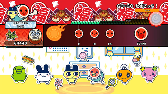 「演奏ゲーム」モード1